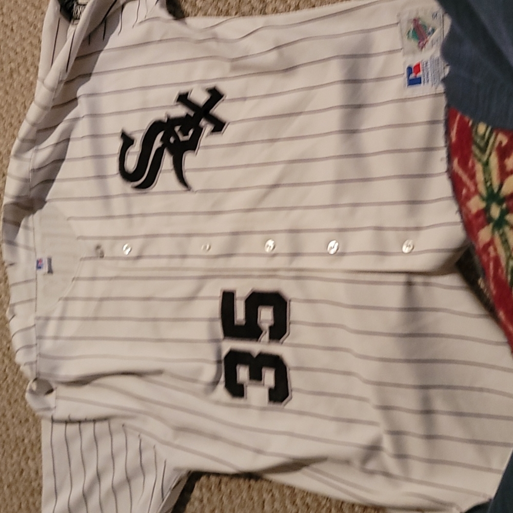 White sox jersey baseball